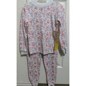 Angel Face Girls 2 Piece Puppy Love  Pajama Set. Size 5-6 NWT